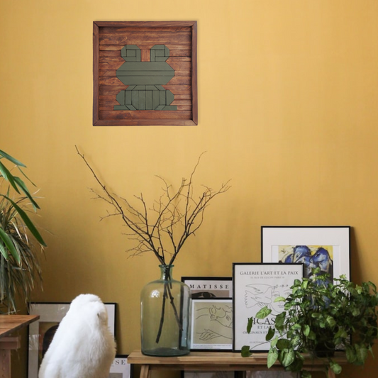 Wanddecoratie Mr. Frog