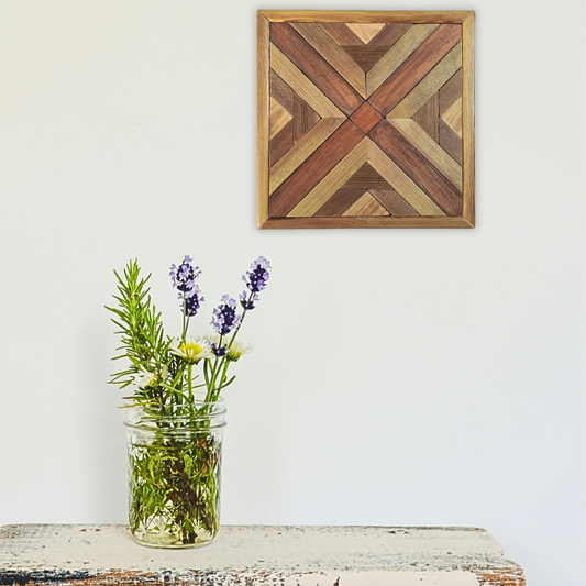 Wanddecoratie Warm