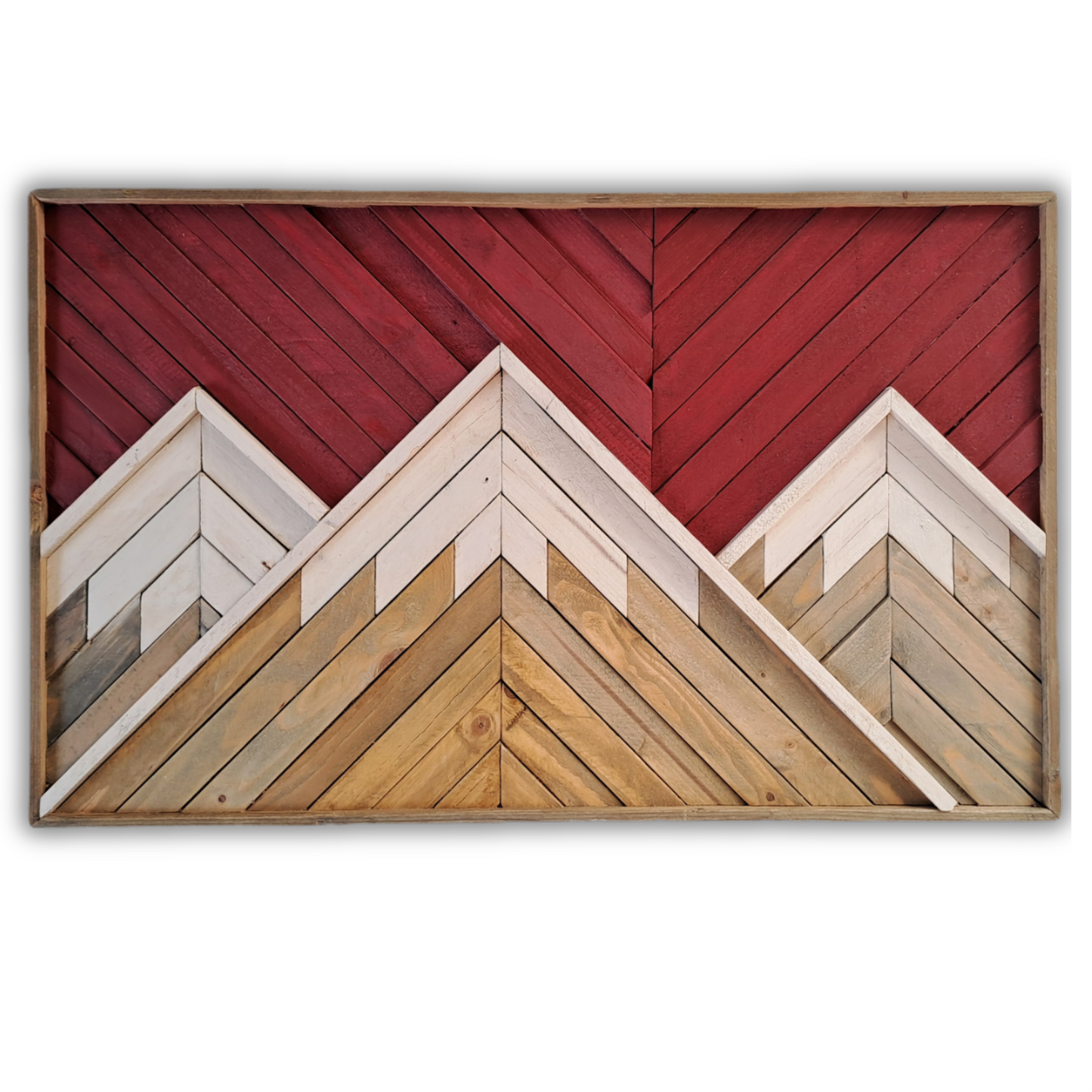 Wanddecoratie Mountain view