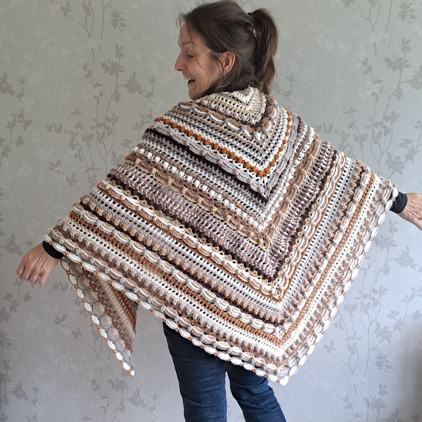Stola/omslagdoek 'Lost in Time'