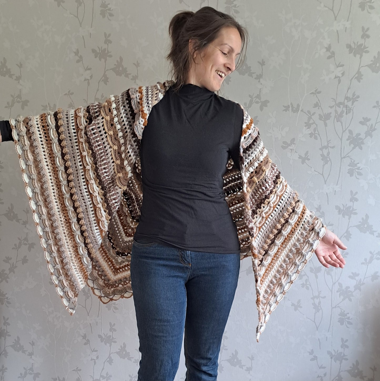 Stola/omslagdoek 'Lost in Time'